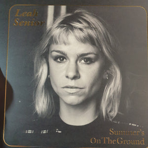 LEAH SENIOR - SUMMER'S ON THE GROUND (YELLOW COLOURED) (USED VINYL 2015 AUS M-/M-)