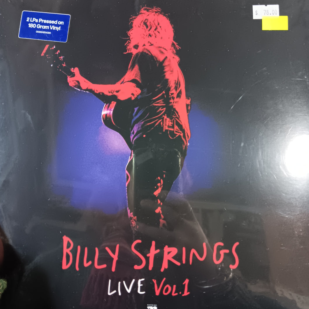 BILLY STRINGS - LIVE VOLUME 1 (2LP) VINYL