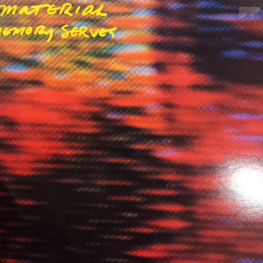 MATERIAL - MEMORY SERVES (USED VINYL 1981 UK M-/EX+)