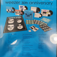 Load image into Gallery viewer, WEEZER - BLUE 30TH ANNIVERSARY BOX SET (4LPS + 10&quot; + 7&quot;)
