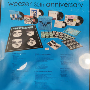 WEEZER - BLUE 30TH ANNIVERSARY BOX SET (4LPS + 10" + 7")