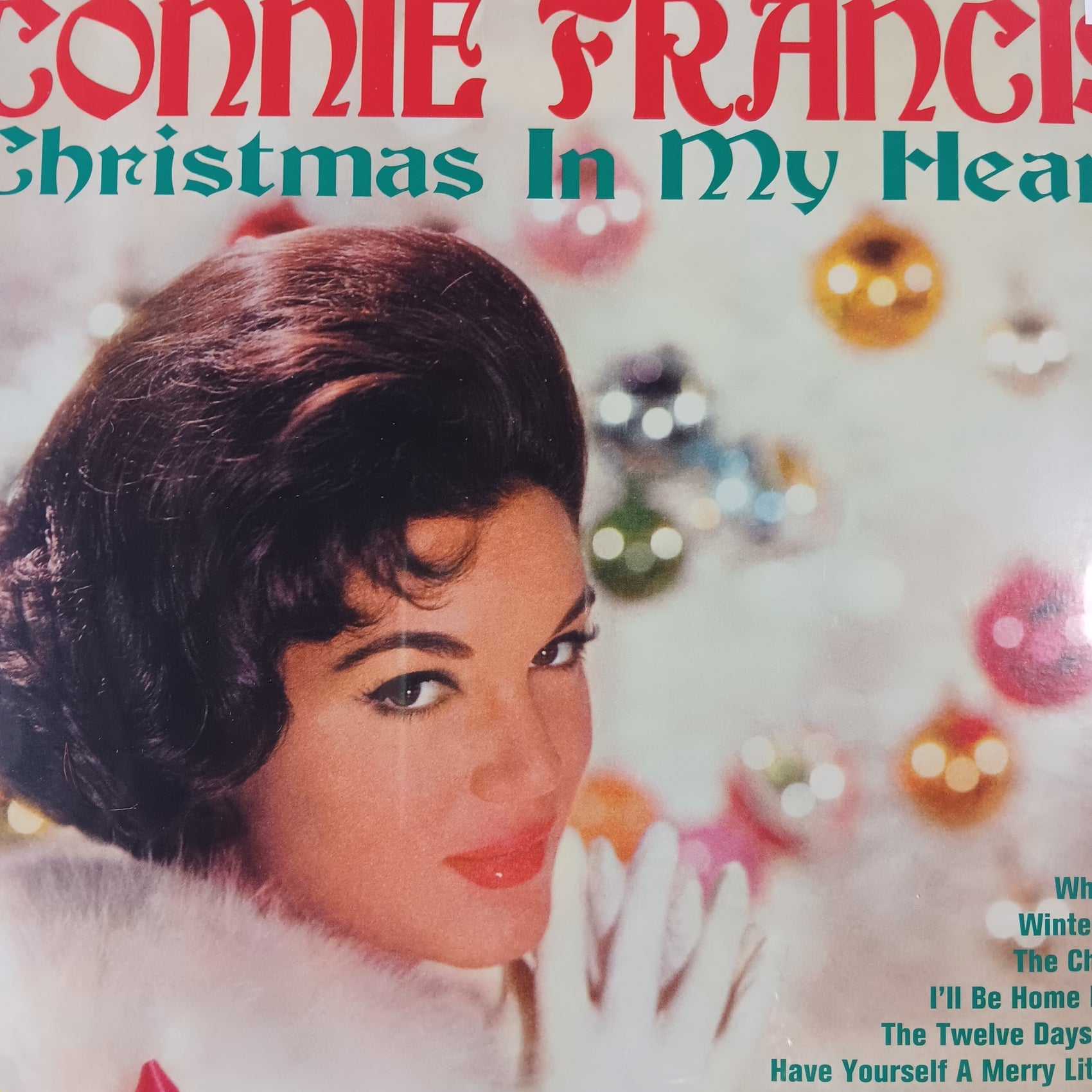 CONNIE FRANCIS - CHRISTMAS IN MY HEART VINYL