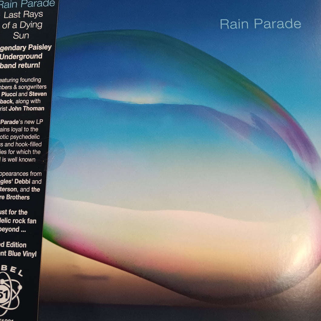 RAIN PARADE - LAST RAYS OF A DYING SUN (BLUE COLOURED) (USED VINYL 2023 EURO M-/M-)