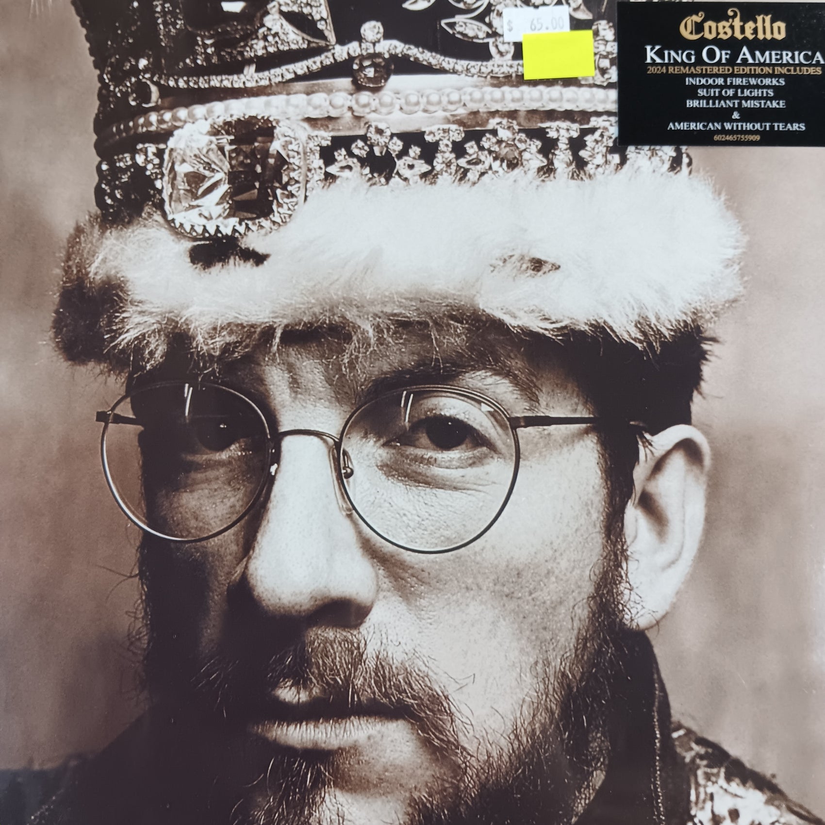 ELVIS COSTELLO - KING OF AMERICA VINYL