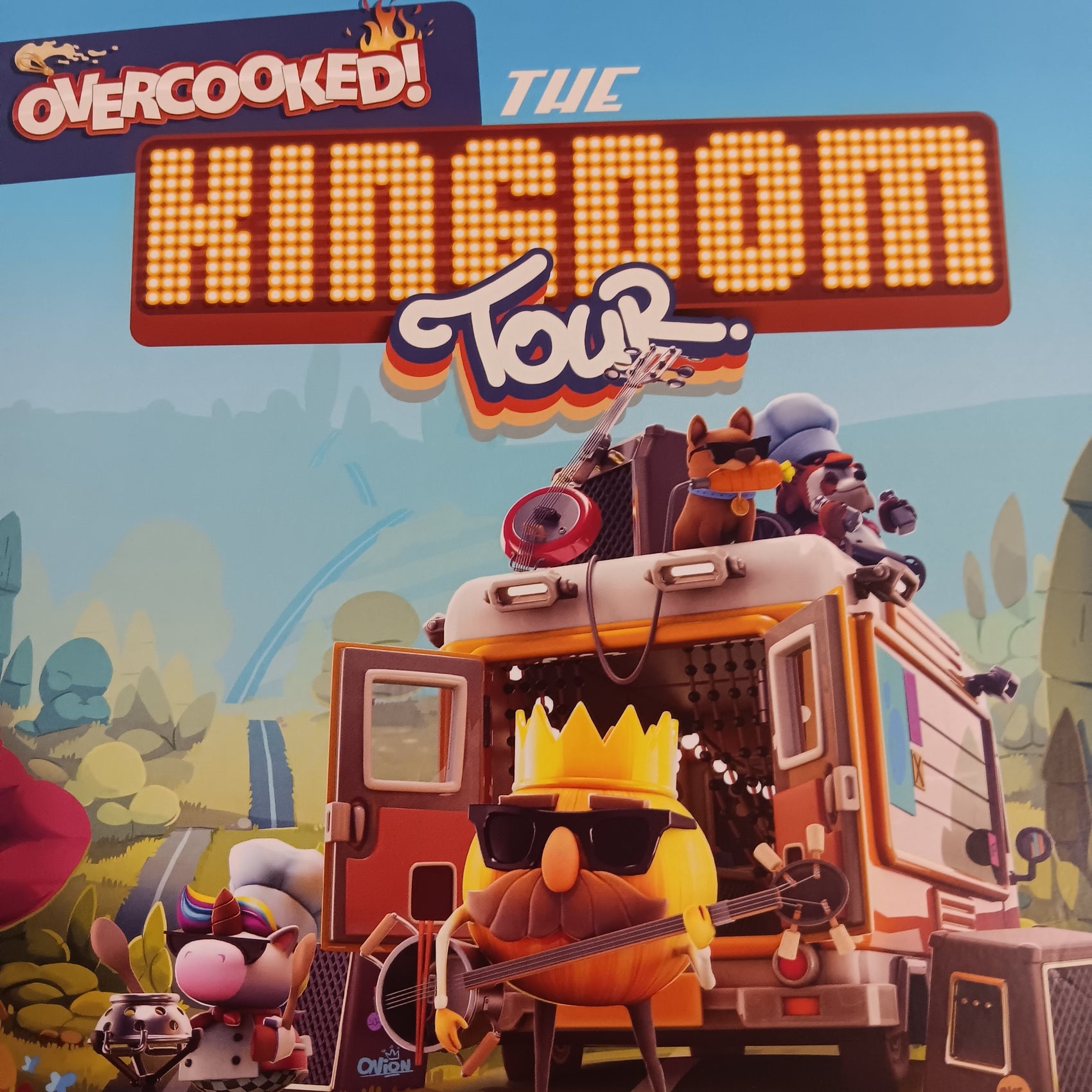 OVERCOOKED - THE KINGDOM TOUR (CLEAR AND RED COLOURED) (USED VINYL 2021 UK M-/M-)
