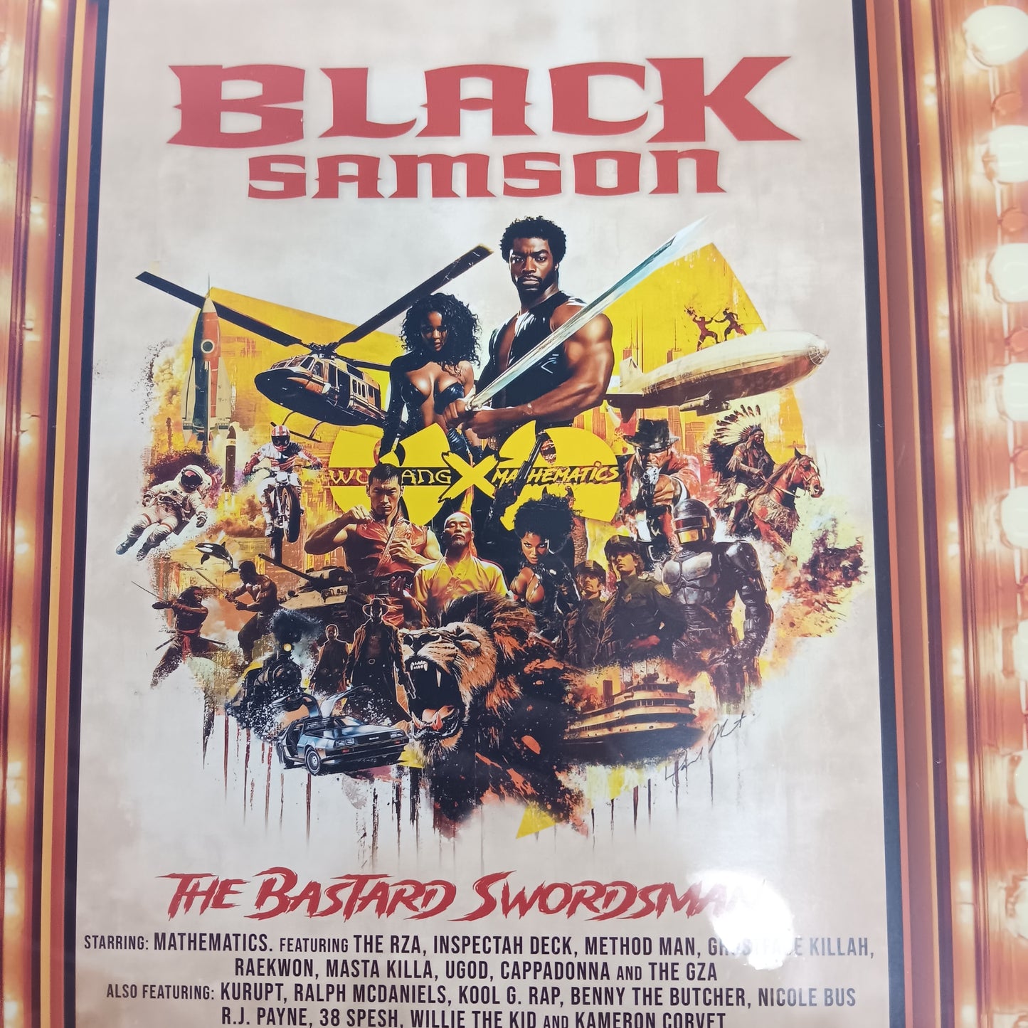 WU-TANG CLAN/BLACK SAMSON - THE BASTARD SWORDSMAN VINYL