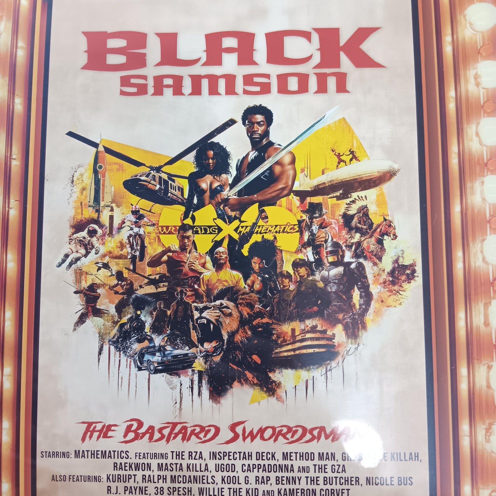 WU-TANG CLAN/BLACK SAMSON - THE BASTARD SWORDSMAN VINYL