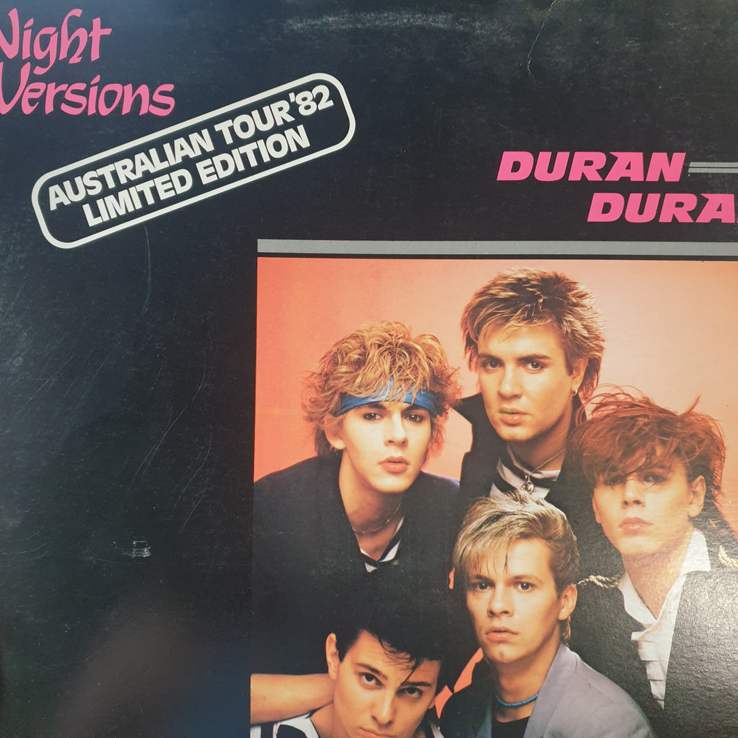 DURAN DURAN - NIGHT VERSIONS: AUSTRALIAN TOUR '82 VERSION (USED VINYL 1982 AUS 12