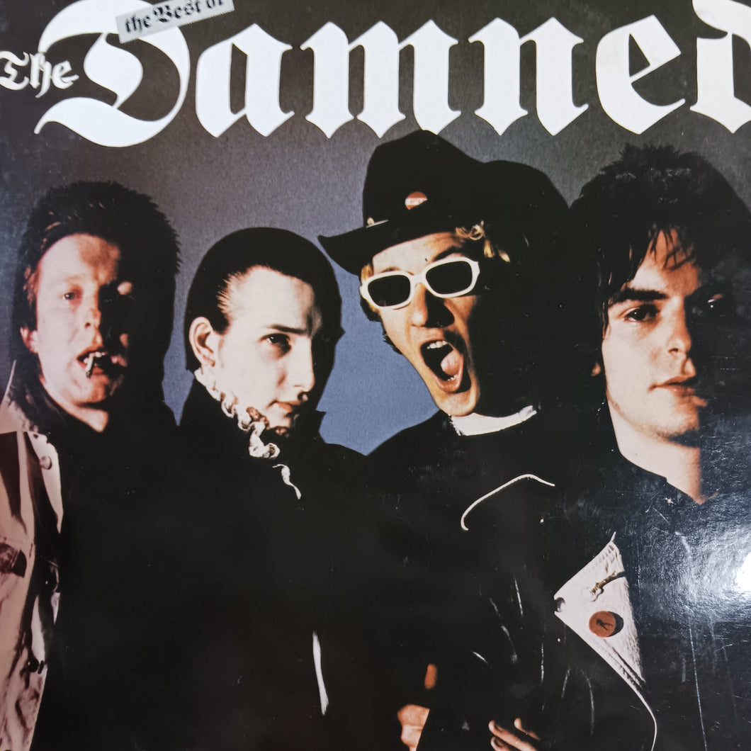 DAMNED - ANOTHER GREAT RECORD FROM THE DAMNED: THE BEST OF (USED VINYL 1981 UK EX+/EX-)