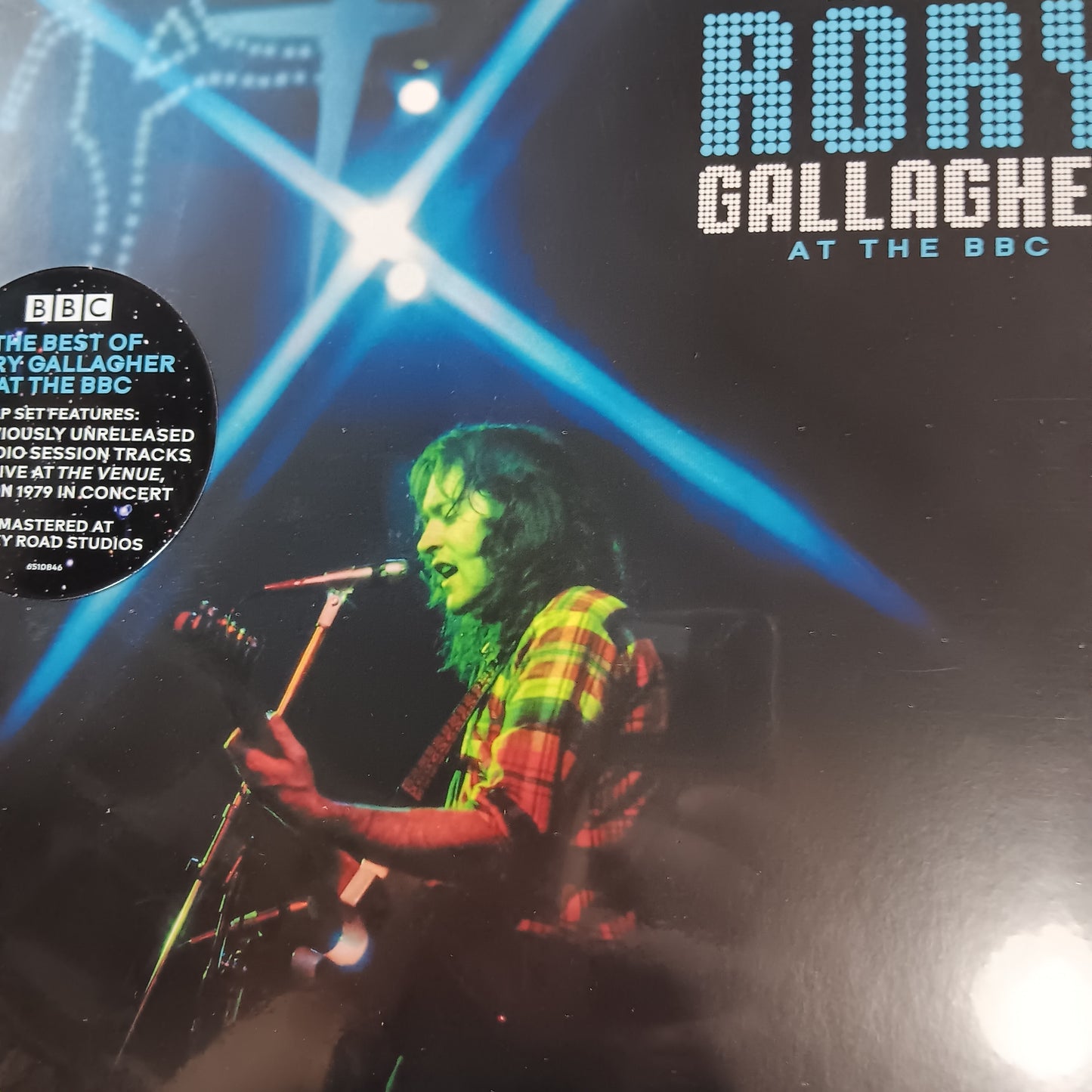 RORY GALLAGHER - LIVE AT THE BBC (3LP) VINYL
