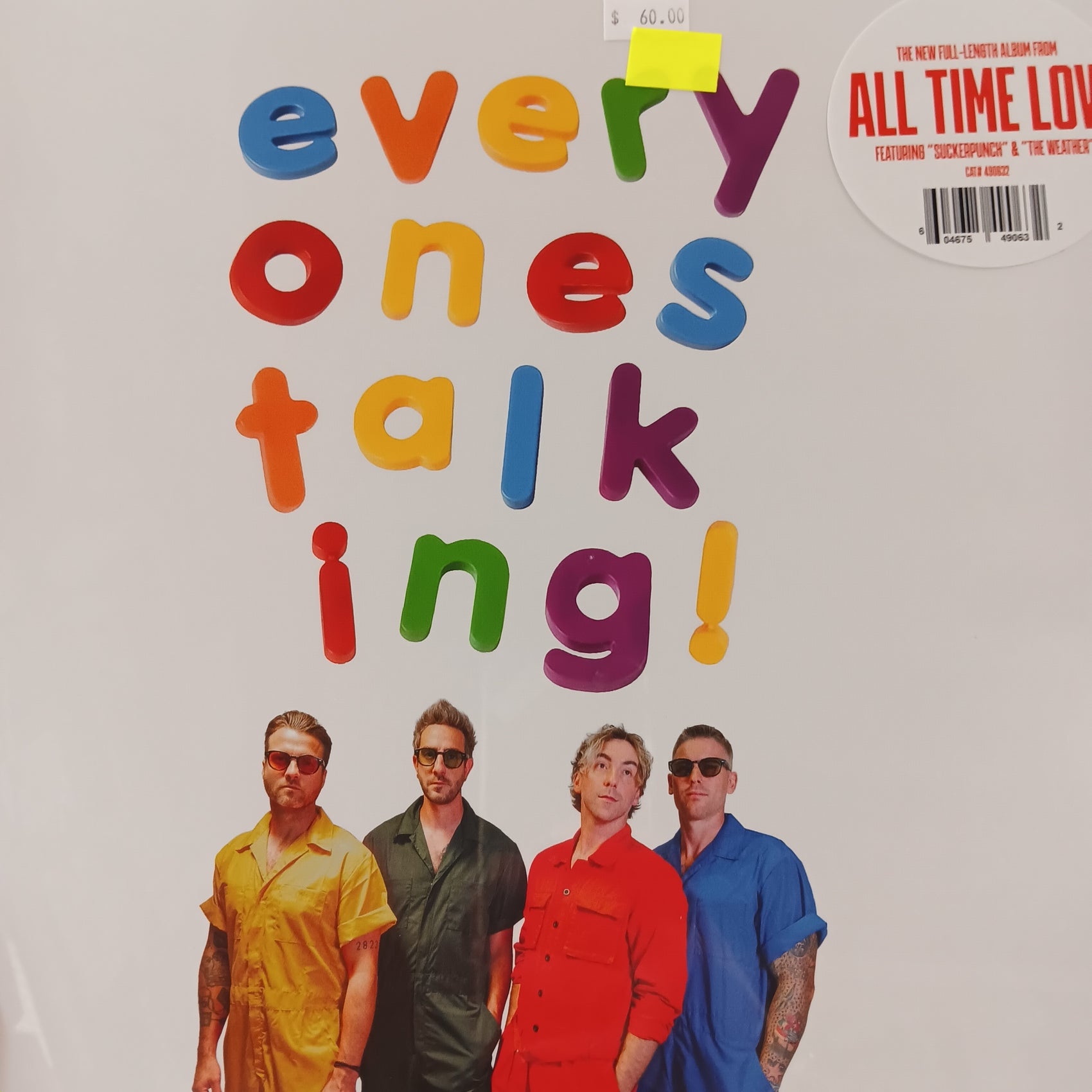 ALL TIME LOW - EVERYONE TALKING! VINYL