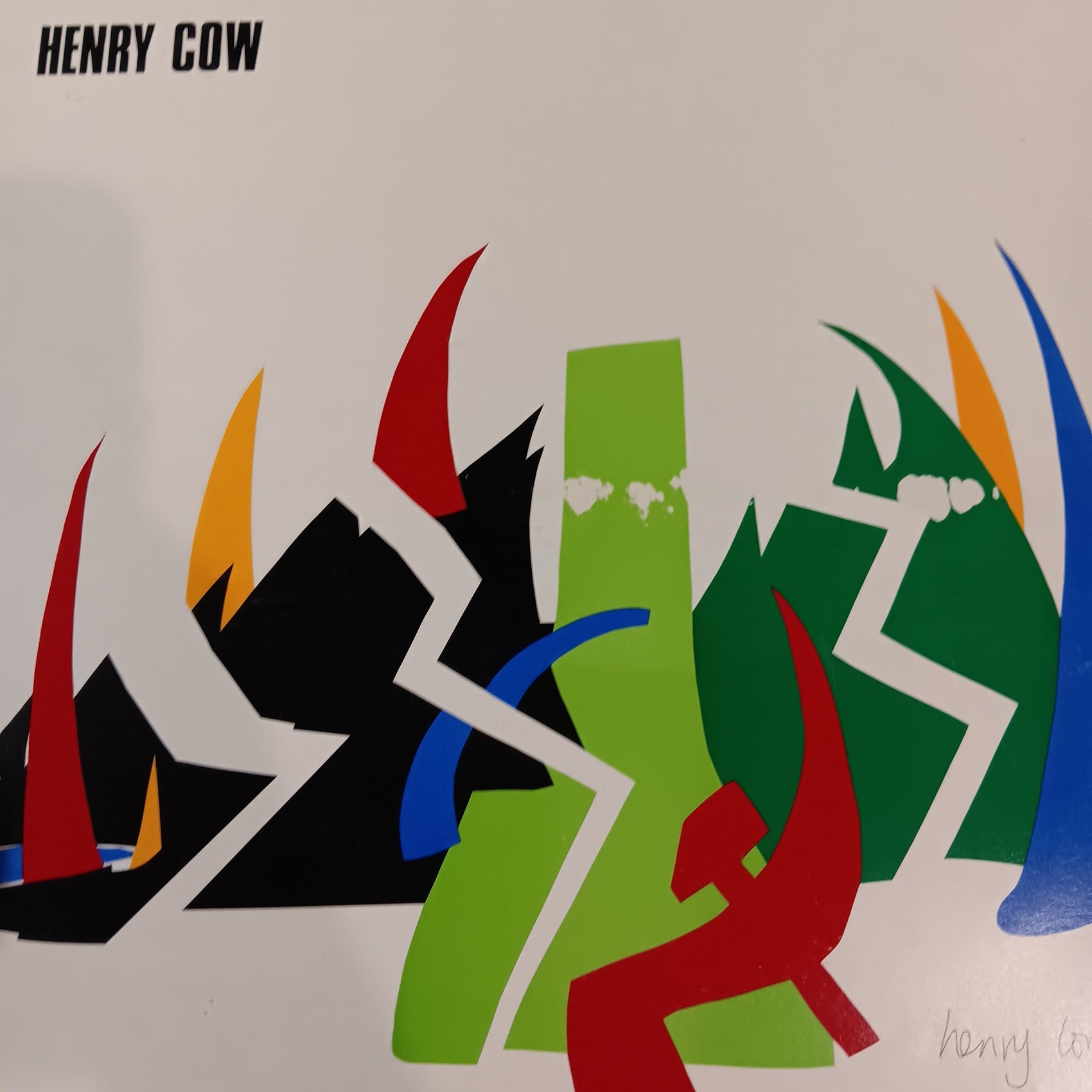 HENRY COW - WESTERN CULTURE (USED VINYL 1978 UK EX+/EX+)