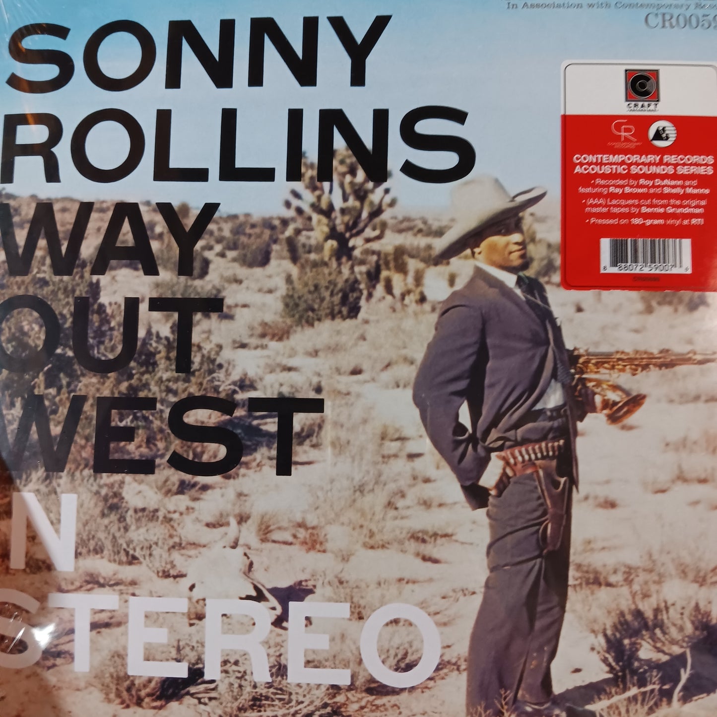 SONNY ROLLINS - WAY OUT WEST VINYL
