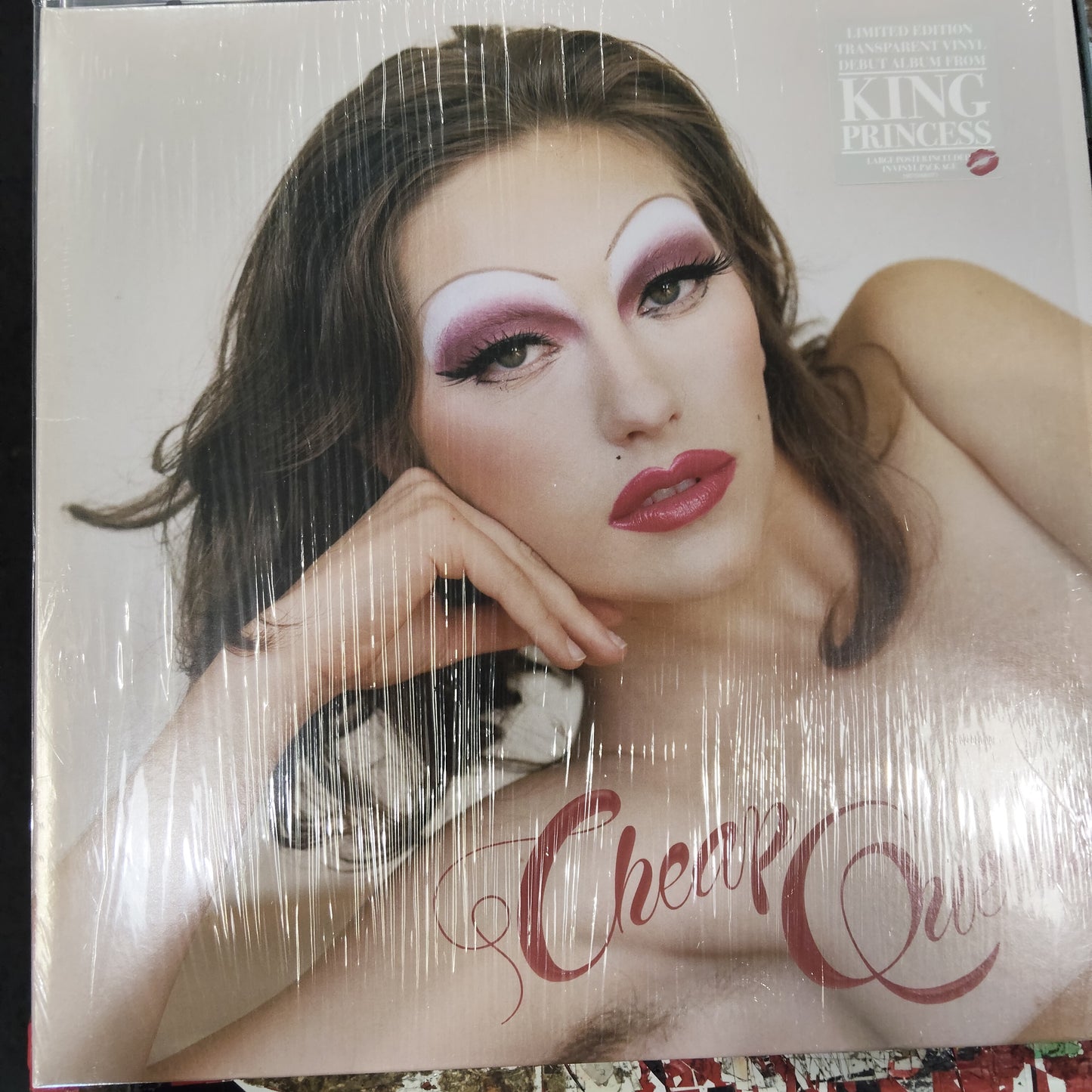 KING PRINCESS - CHEAP QUEEN (USED VINYL 2019 EURO WHITE M- M-)