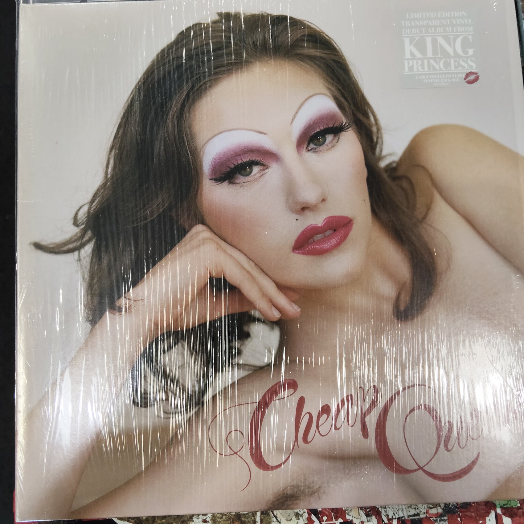 KING PRINCESS - CHEAP QUEEN (USED VINYL 2019 EURO WHITE M- M-)
