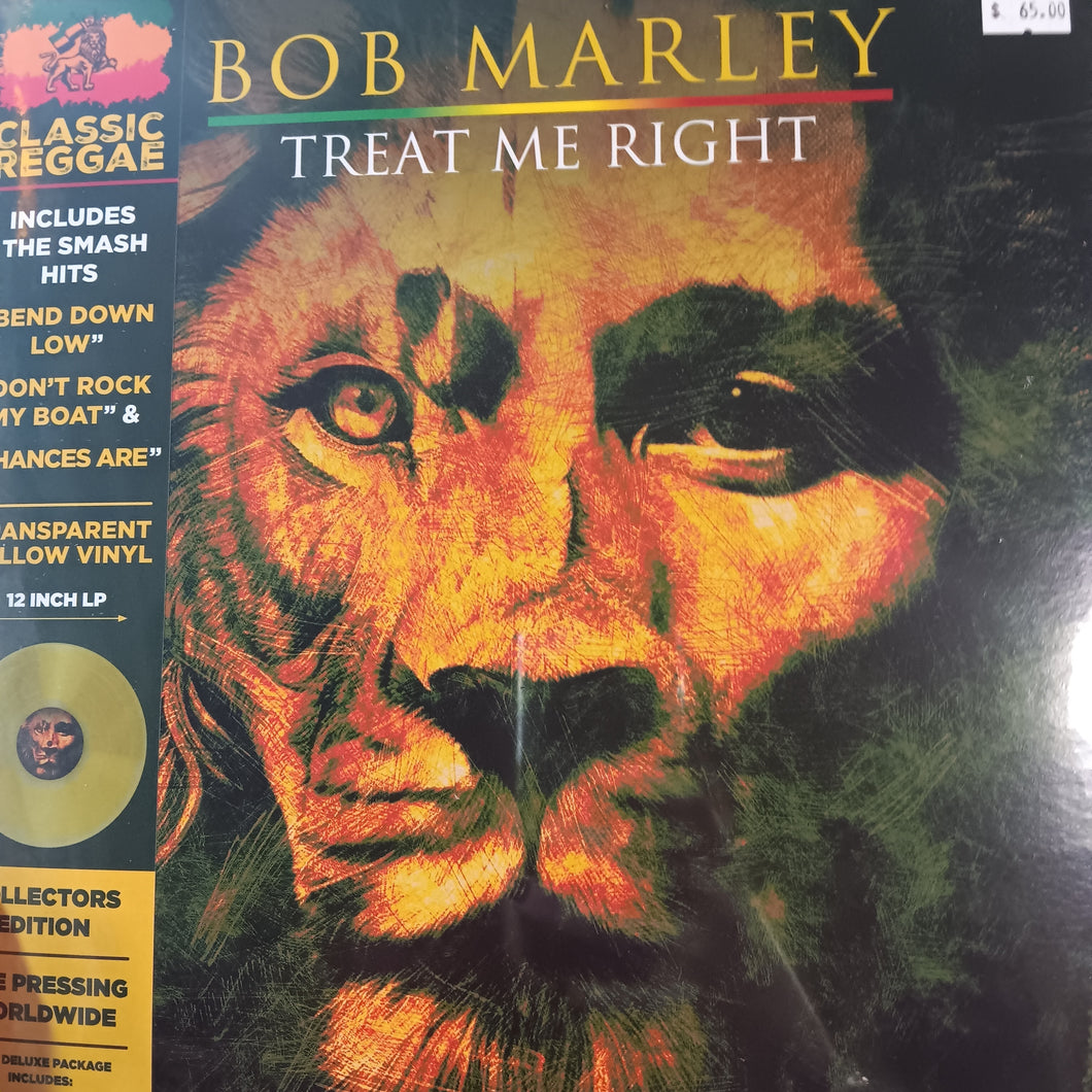 BOB MARLEY - TREAT ME RIGHT (COLOURED) VINYL