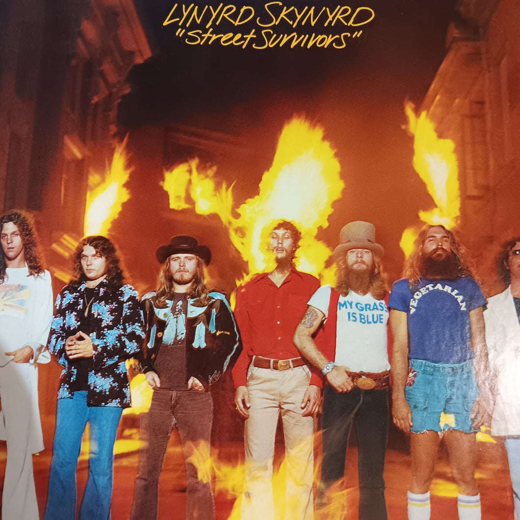 LYNYRD SKYNYRD - STREET SURVIVORS (USED VINYL 1977 JAPANESE M-/M-)