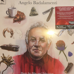 ANGELO BADALAMENTI - MUSIC FOR FILM AND TELEVISION (RED COLOURED) RSD BLACK FRIDAY 2024 VINYL