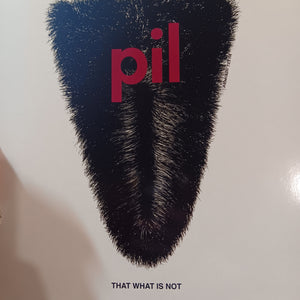PIL - THAT WHAT IS NOT (USED VINYL 1992 GERMAN M-/M-)