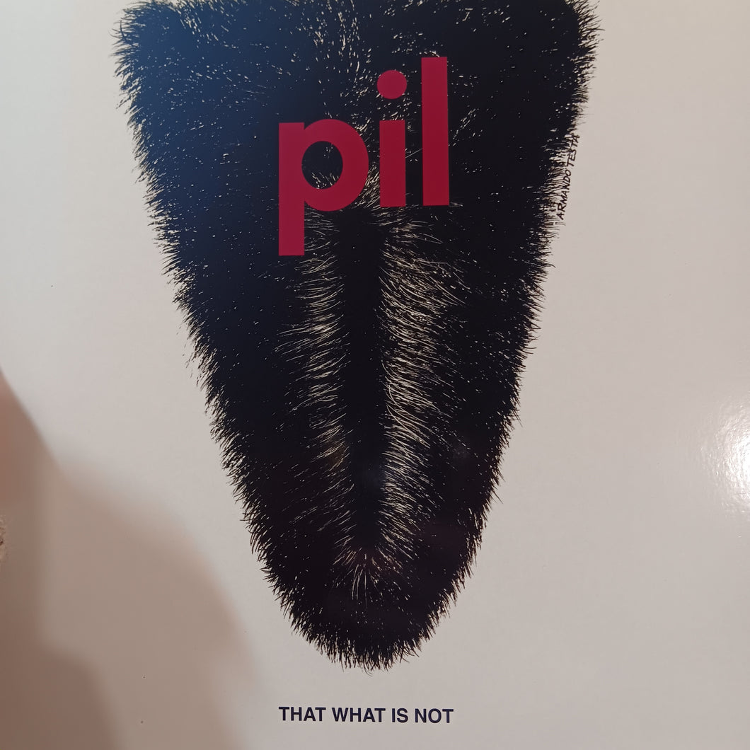 PIL - THAT WHAT IS NOT (USED VINYL 1992 GERMAN M-/M-)