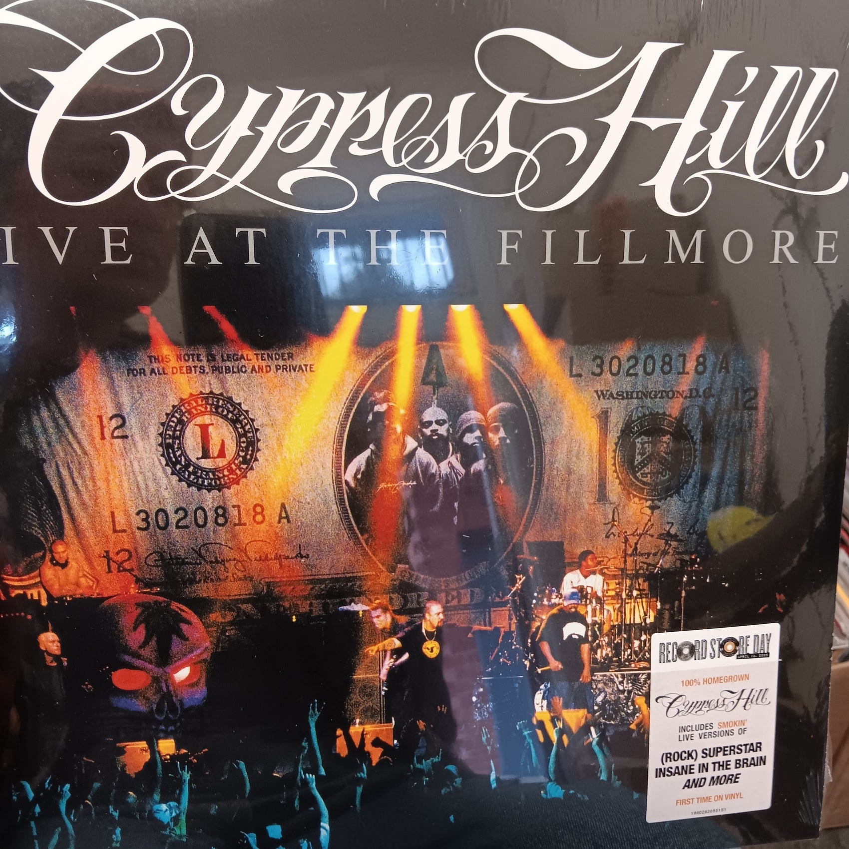 CYPRESS HILL - LIVE AT THE FILMORE (2LP) RSD 2025 VINYL