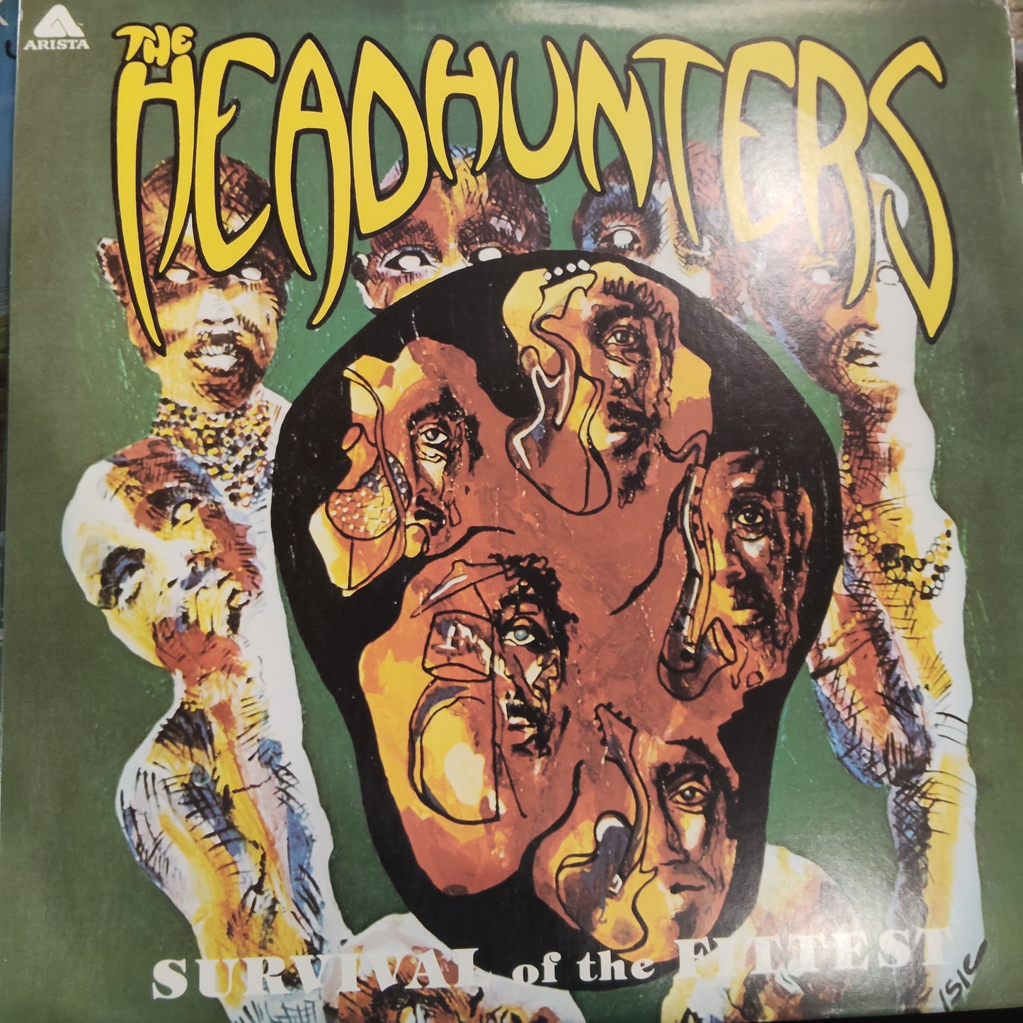 HEADHUNTERS - SURVIVAL OF THE FITTEST (USED VINYL U.S. M- M-)