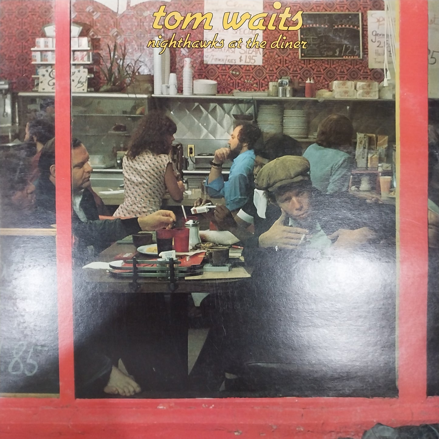 TOM WAITS - NIGHTHAWKS AT THE DINER (USED VINYL 1975 AUS 2LP M- EX+)
