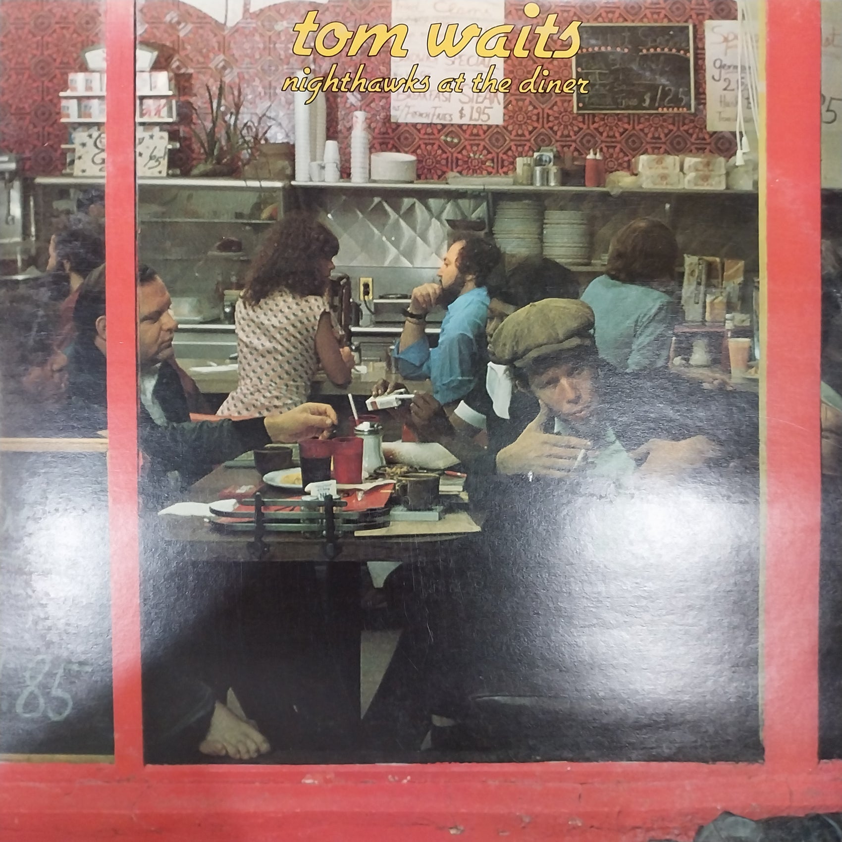 TOM WAITS - NIGHTHAWKS AT THE DINER (USED VINYL 1975 AUS 2LP M- EX+)