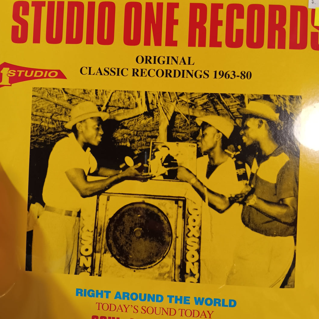 VARIOUS ARTISTS - SOUL JAZZ RECORDS PRESENTS: STUDIO ONE RECORDS (2LP) VINYL
