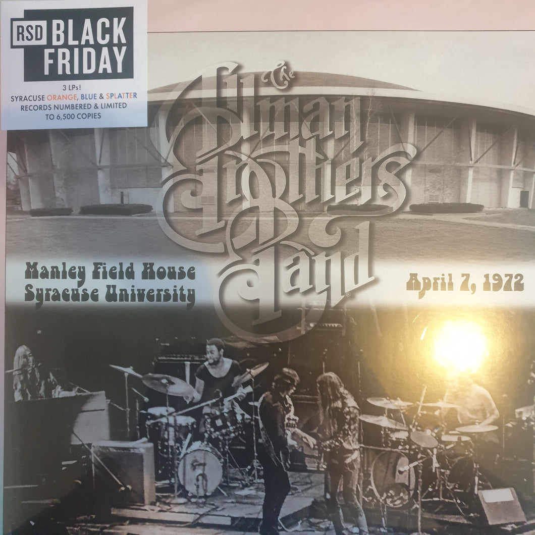 ALLMAN BROTHERS - MANLEY FIELD HOUSE (COLOURED) (3LP)  RSD BLACK FRIDAY (COLOURED) 2024 VINYL
