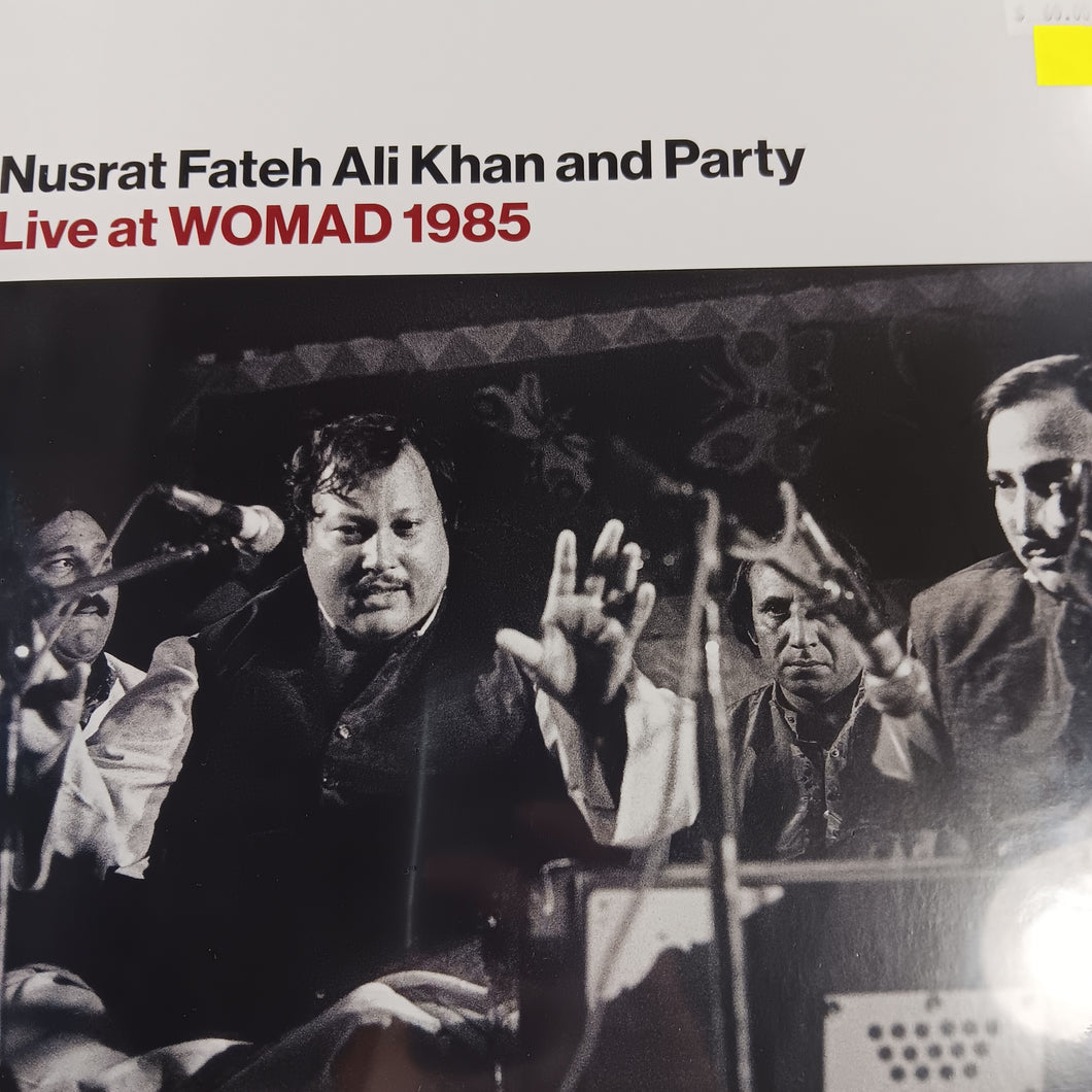 NUSRAT FATEH ALI KHAN AND PARTY - LIVE AT WOMAD 1985 VINYL