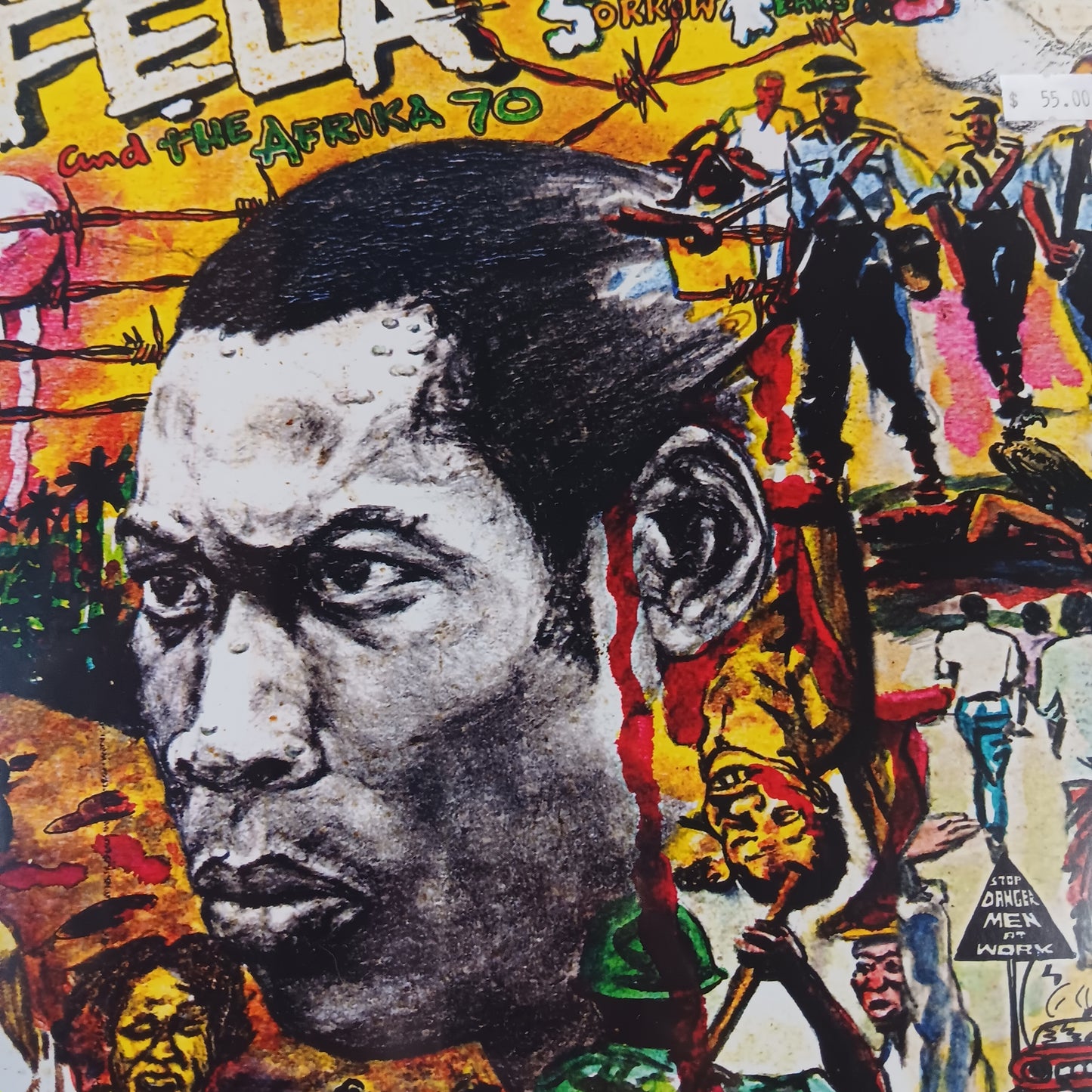 FELA KUTI - SORROW, TEARS AND BLOOD VINYL