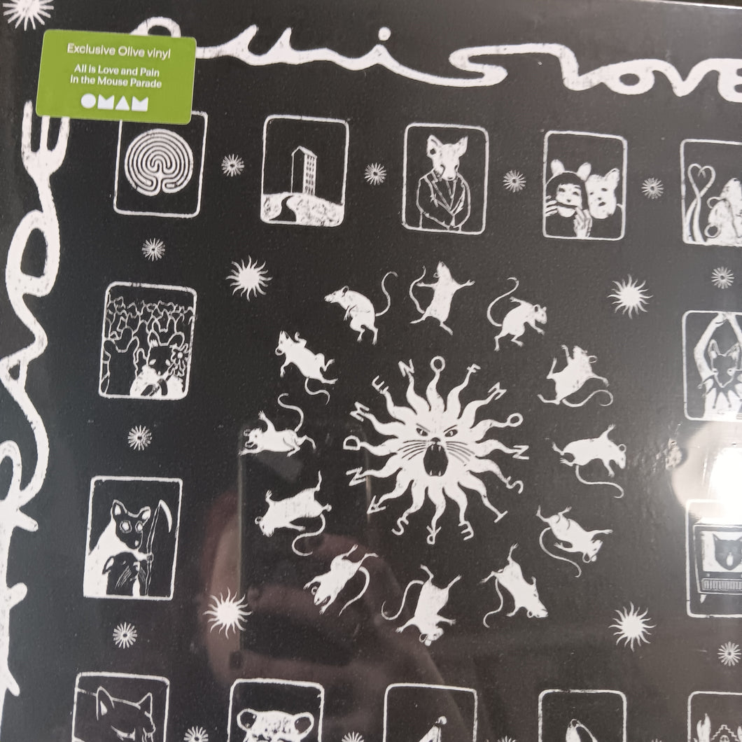 OF MICE AND MEN - ALL IS LOVE AND PAIN IN MOUSE PARADISE (OLIVE COLOURED) VINYL