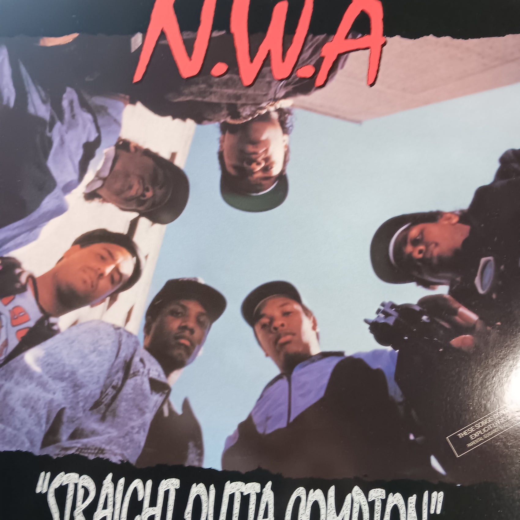 N.W.A. - STRAIGHT OUTTA COMPTON (USED VINYL 1989 UK/EURO M-/M-)