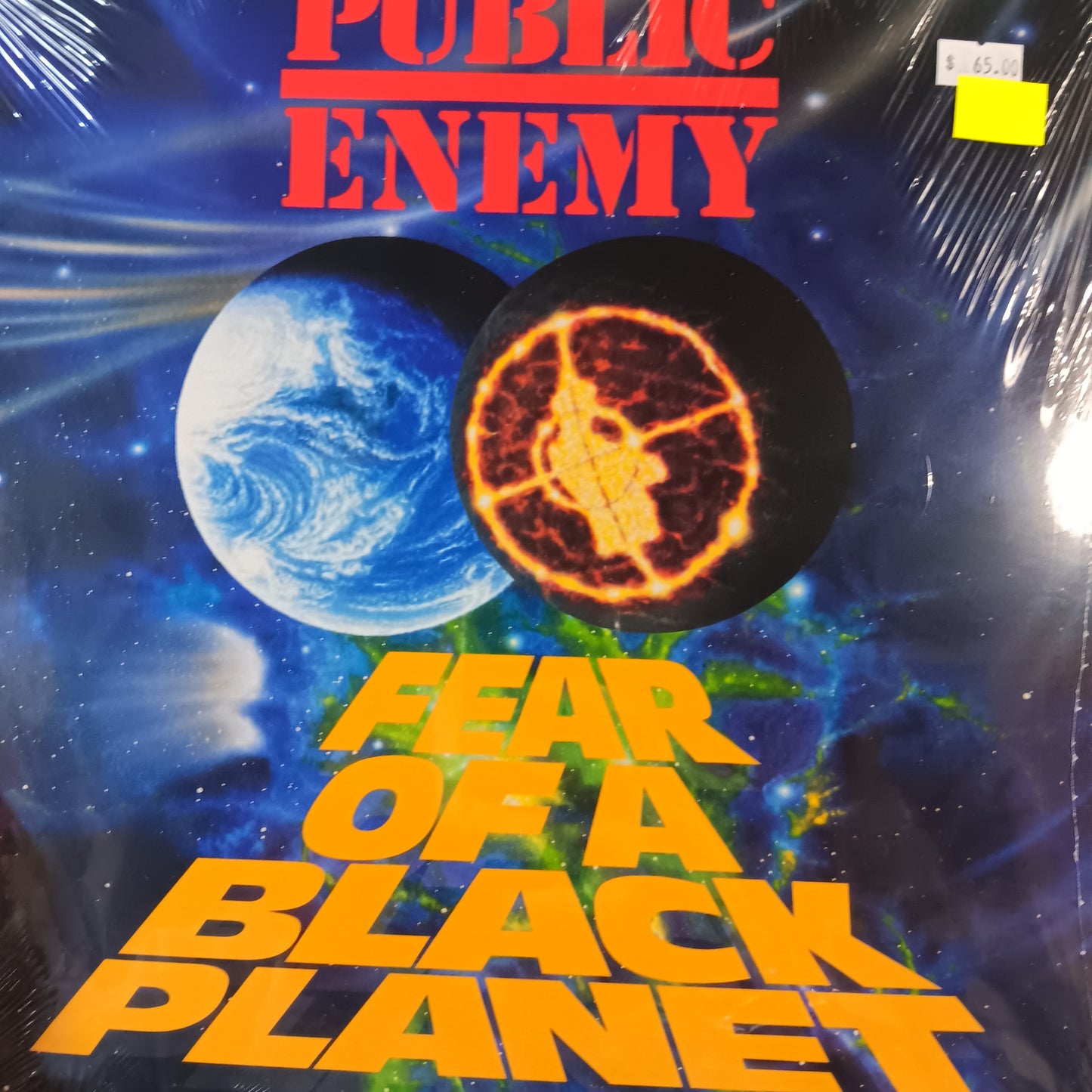 PUBLIC ENEMY - FEAR OF A BLACK PLANET VINYL