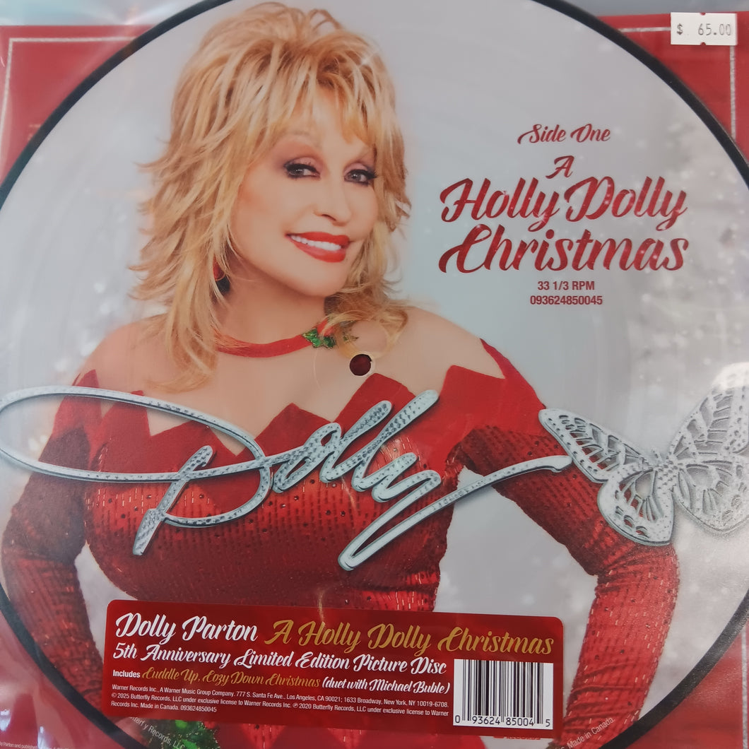 DOLLY PARTON - A HOLLY DOLLY CHRISTMAS (PIC DISC) VINYL