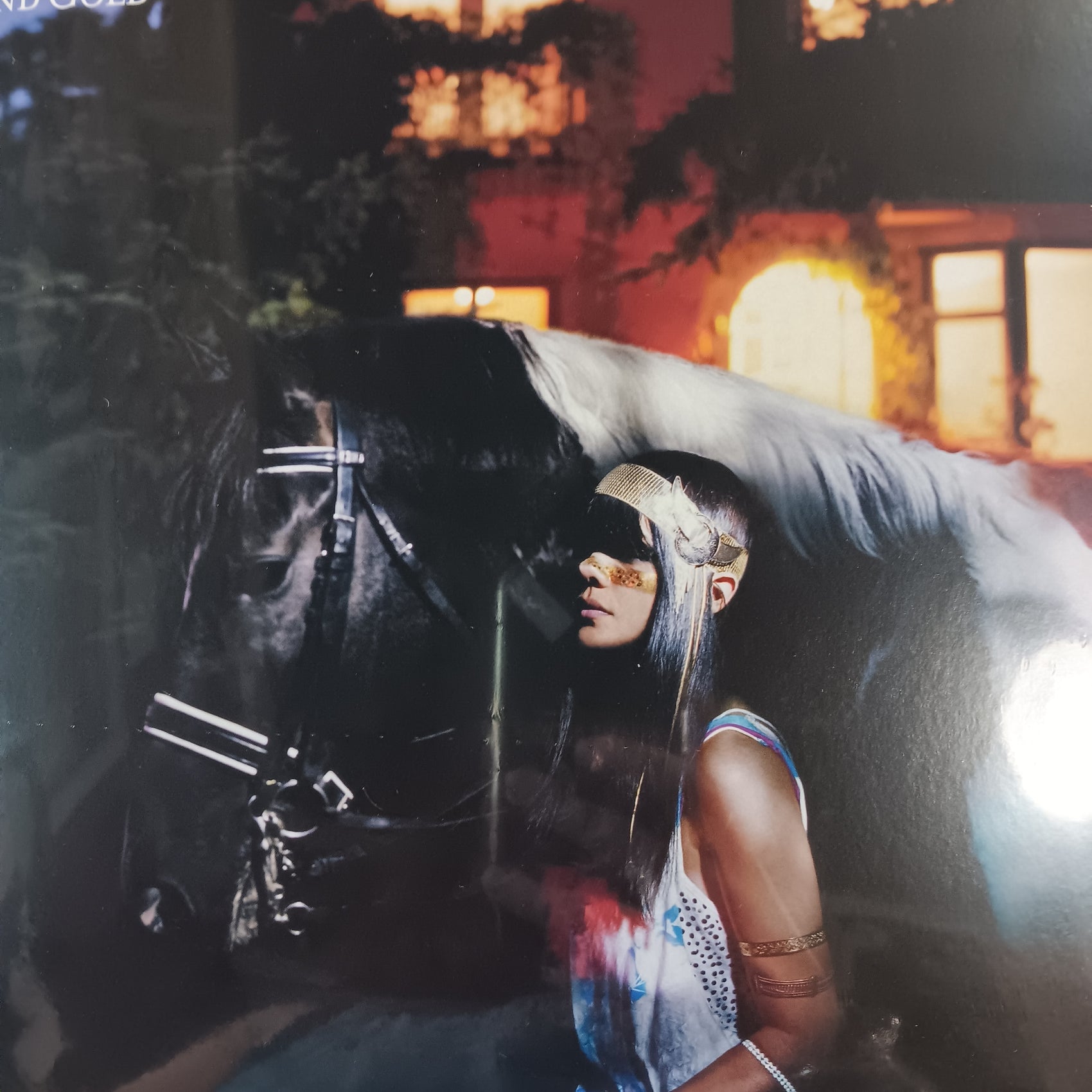 BAT FOR LASHES - FUR AND GOLD VINYL