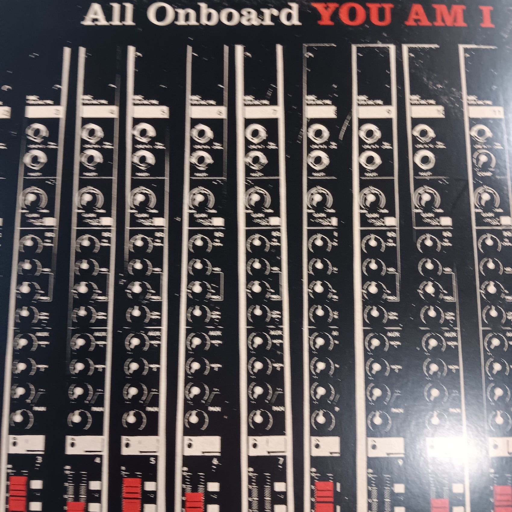 YOU AM I - ALL ONBOARD (PINK COLOURED) (USED VINYL 2018 AUS M-/EX+)