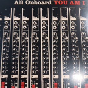 YOU AM I - ALL ONBOARD (PINK COLOURED) (USED VINYL 2018 AUS M-/EX+)