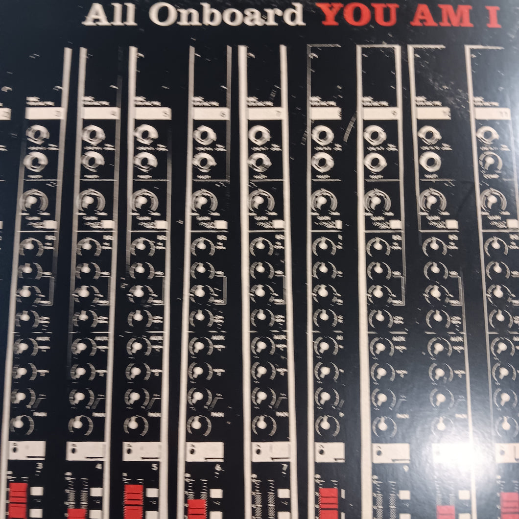 YOU AM I - ALL ONBOARD (PINK COLOURED) (USED VINYL 2018 AUS M-/EX+)