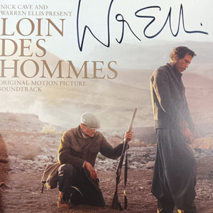 NICK CAVE & WARREN ELLIS - LOIN DES HOMMES SOUNDTRACK (SIGNED) VINYL