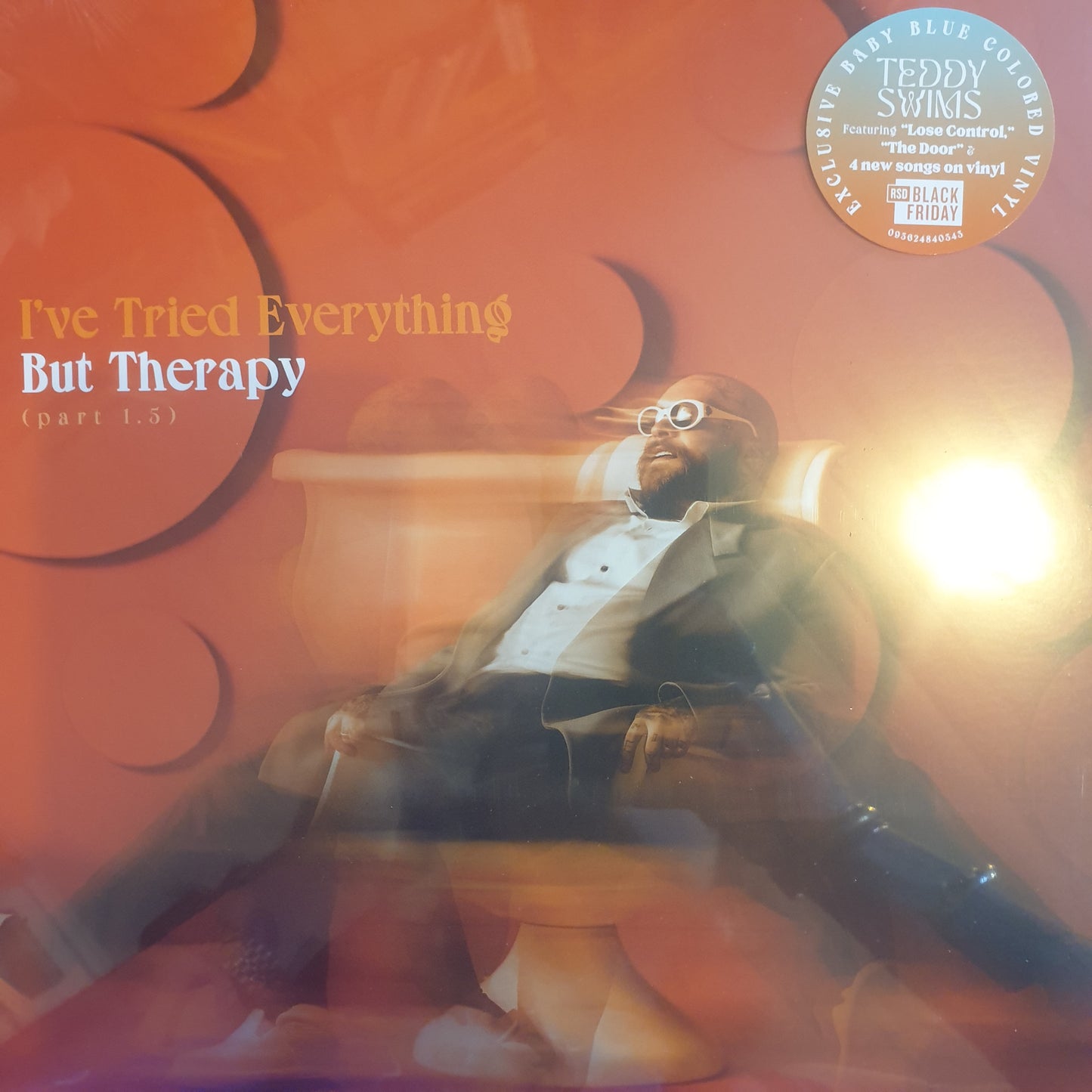 TEDDY SWIMS - IVE TRIED EVERYTHING BUT THERAPY (BLUE COLOURED) 2024 VINYL