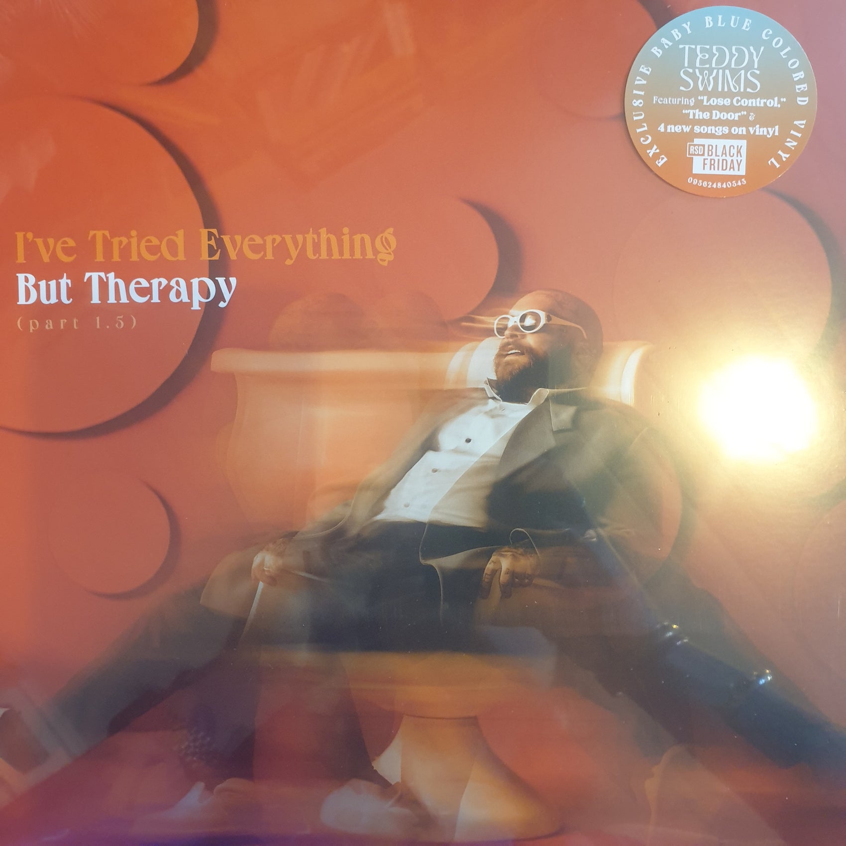 TEDDY SWIMS - IVE TRIED EVERYTHING BUT THERAPY (BLUE COLOURED) 2024 VINYL