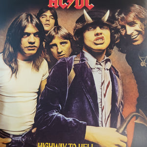 AC/DC - HIGHWAY TO HELL (ORANGE COLOURED) (USED VINYL 2024 EURO M-/M-)