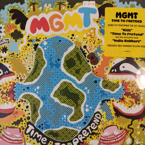 MGMT - TIME TO PRETEND (YELLOW COLOURED) VINYL