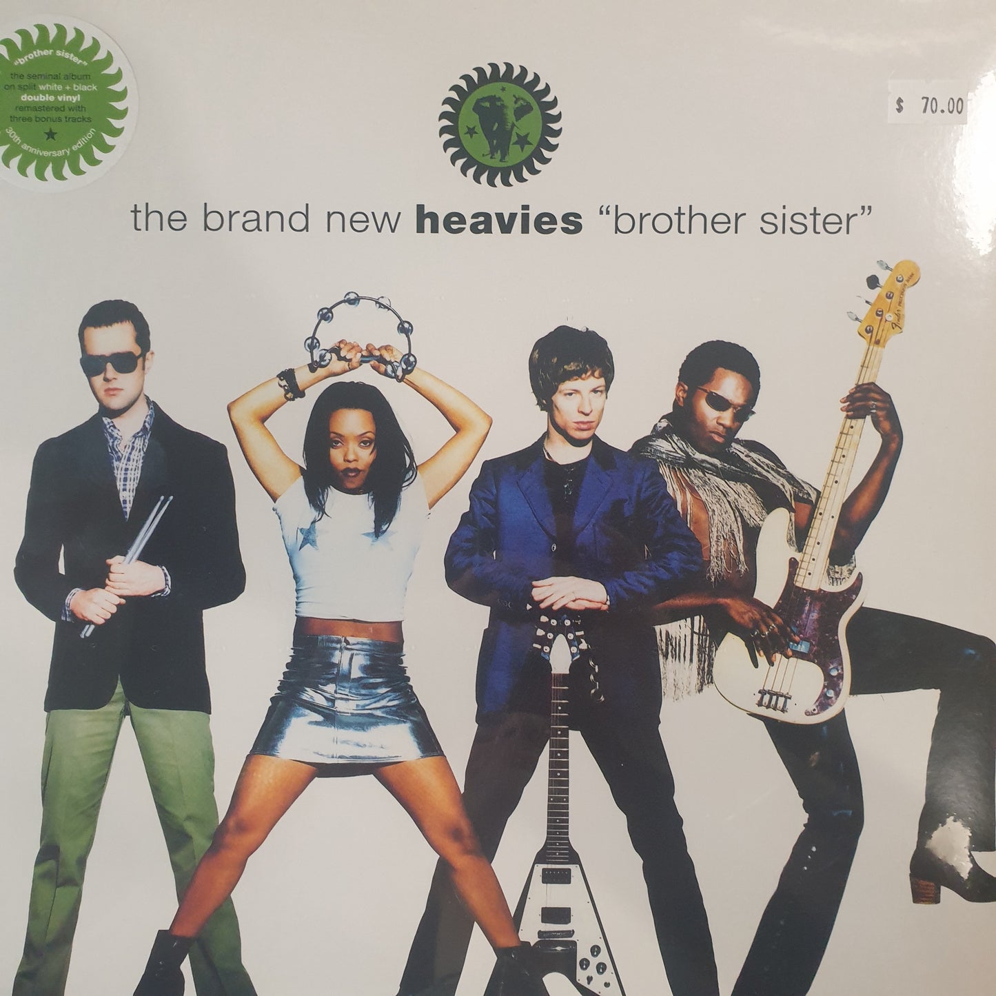BRAND NEW HEAVIES - BROTHER SISTER (COLOURED) (2LP) VINYL
