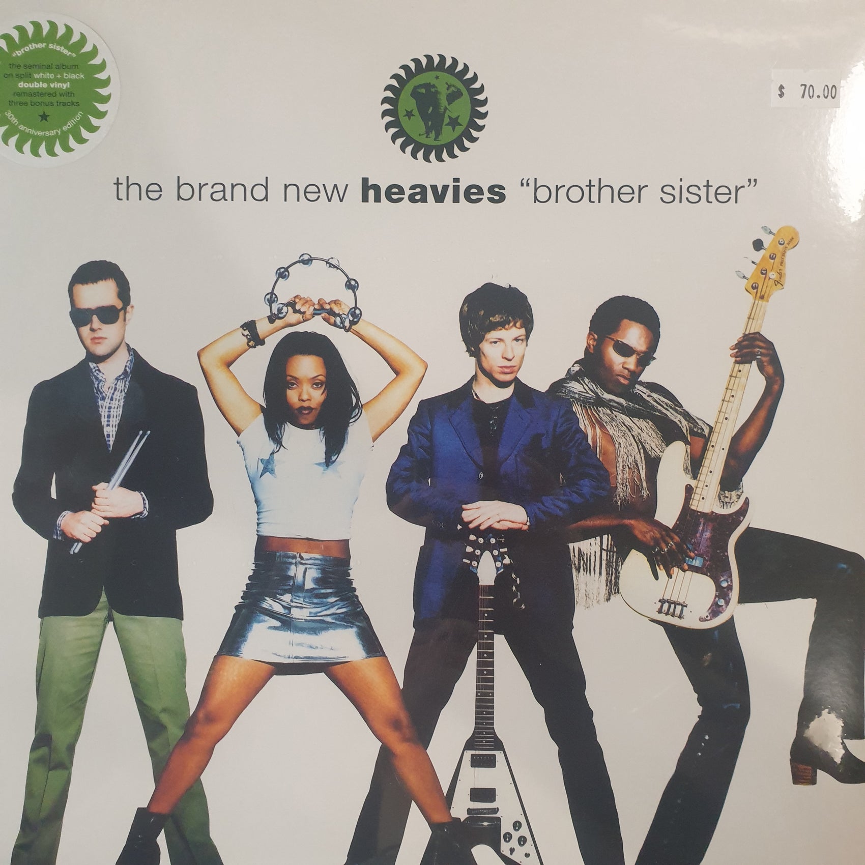 BRAND NEW HEAVIES - BROTHER SISTER (COLOURED) (2LP) VINYL
