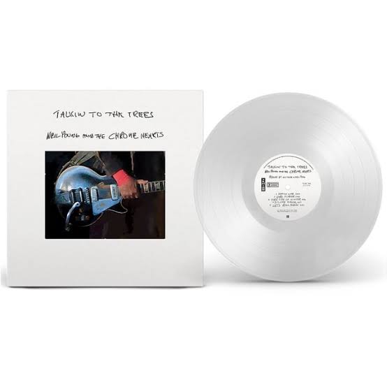 NEIL YOUNG AND THE CHROME HEARTS  - TALKIN TO THE TREES (CLEAR COLOURED) VINYL
