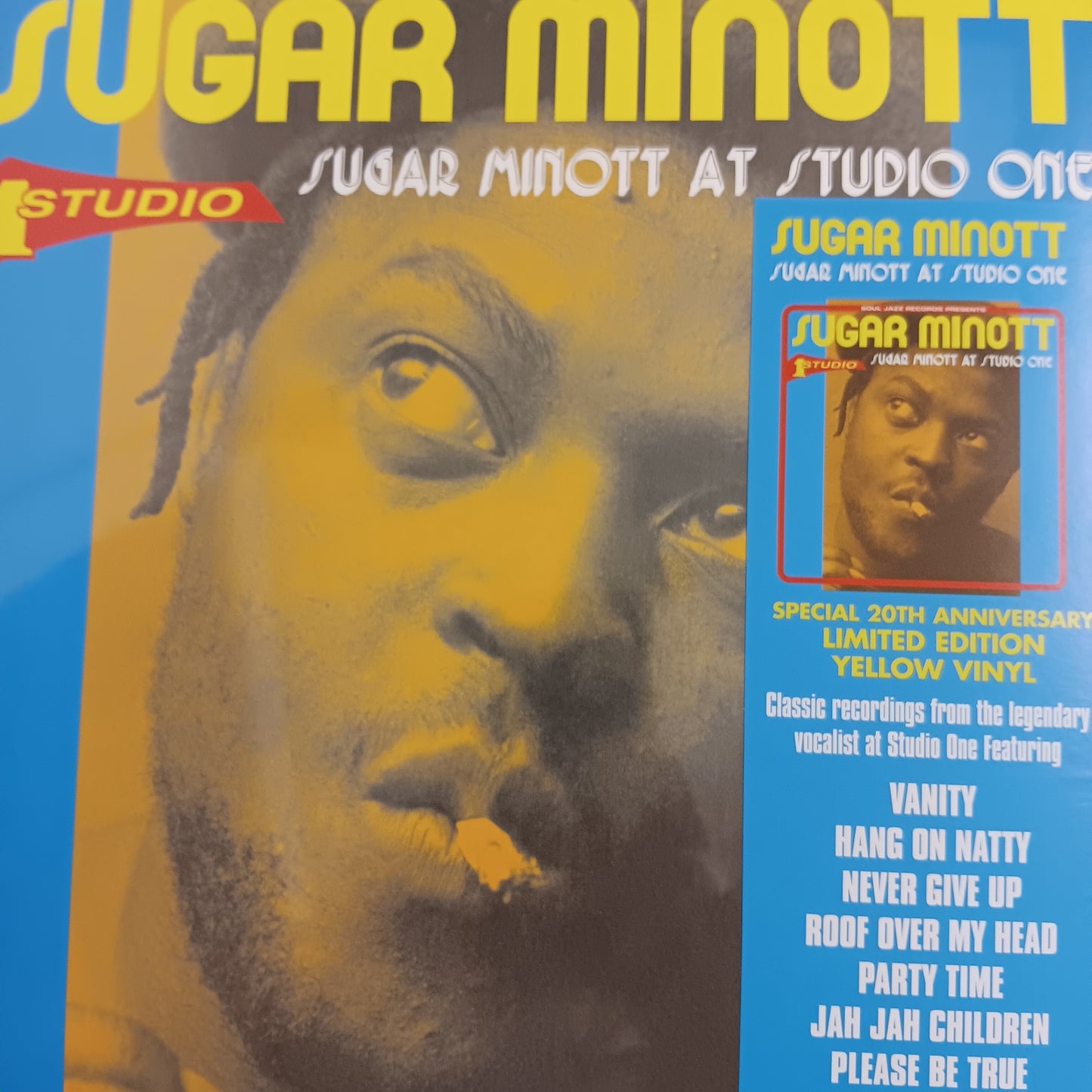 SUGAR MINOTT - SUGAR MINOTT AT STUDIO ONE (COLOURED) (2LP) VINYL