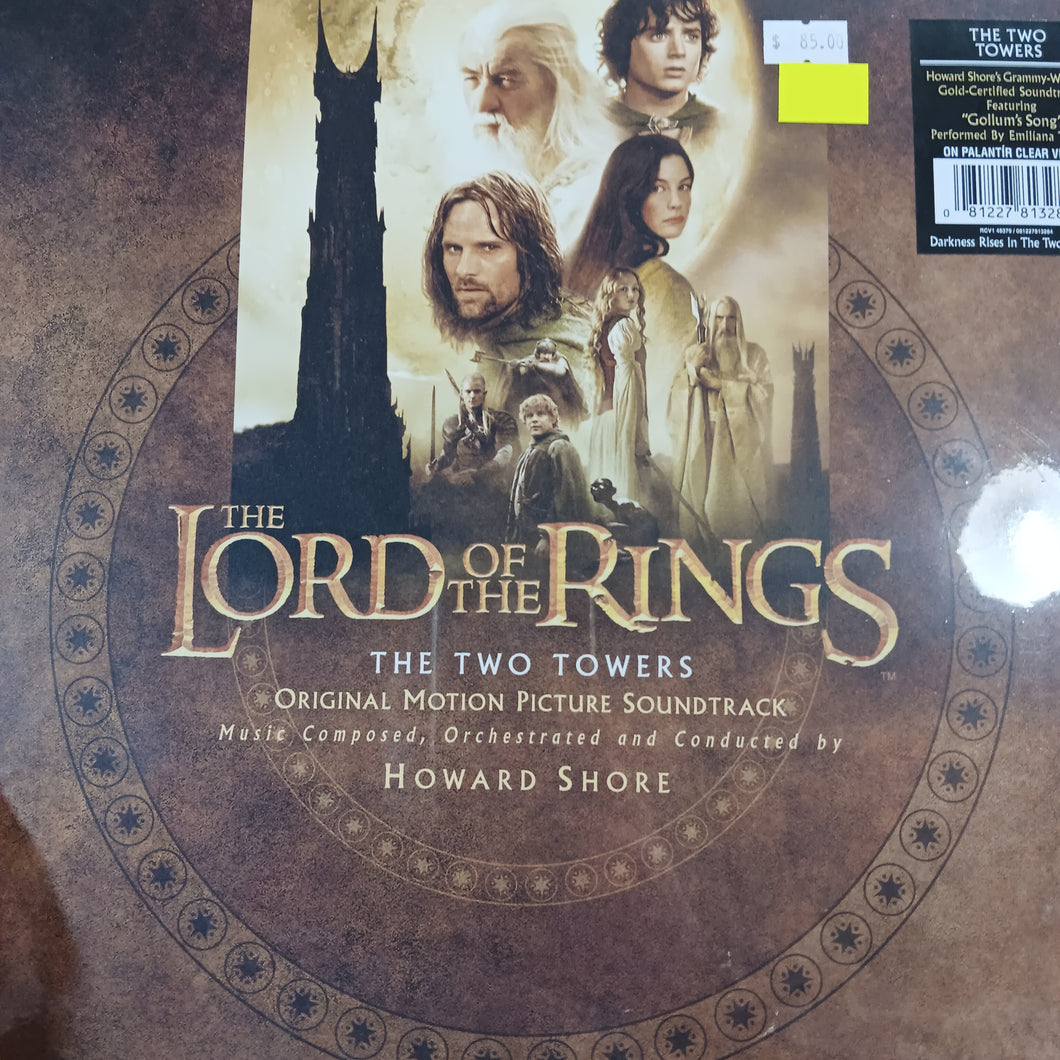 VARIOUS ARTISTS - LORD OF THE RINGS - THE TWO TOWERS O.S.T. (CLEAR COLOURED) (2LP) VINYL